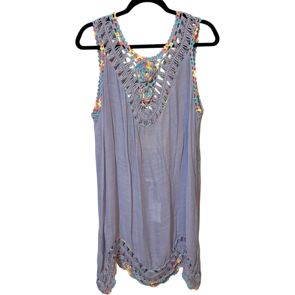 Favlux‎ Handmade Swim Cover Up Crochet Beach Loose Flowy Dress